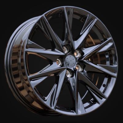 Wheel R19x7.5J  5X114.3  ET  45  67.1  I1102  (L2058)  Black (BL)  For MAZDA  (R)