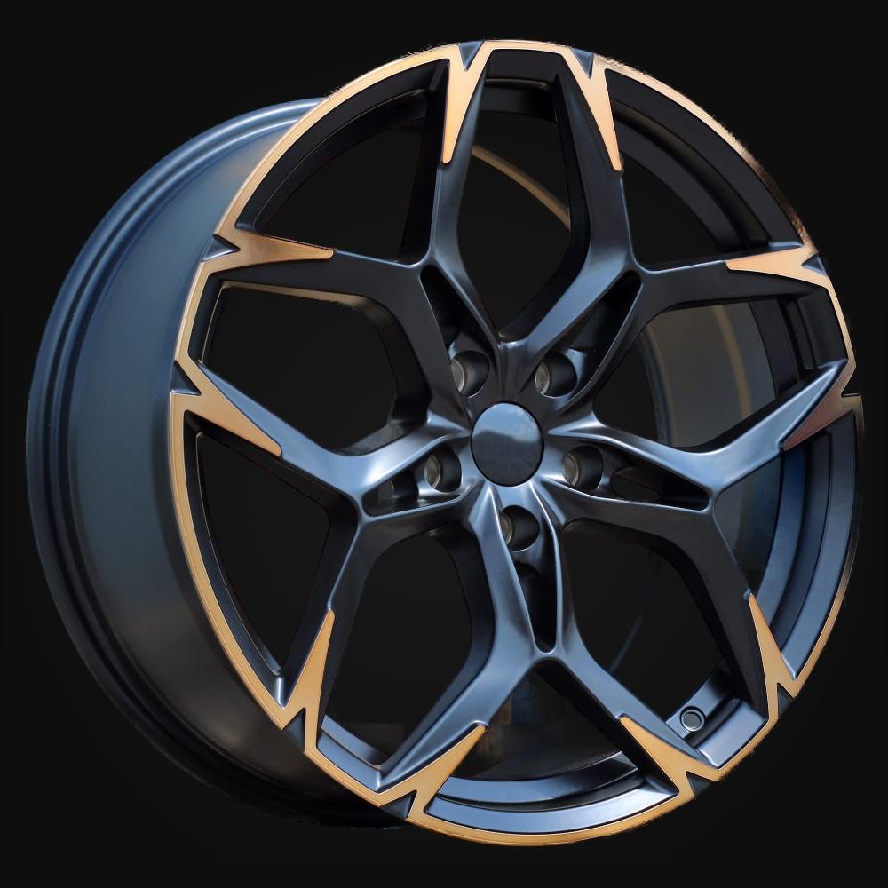 Wheel R19x8.5J  5X112  ET  38  57.1  I5572  (FBX220)  Black Polished Half Matt Cooper (MBHMC)  For CUPRA  (M)  (HYBRID FORGED)