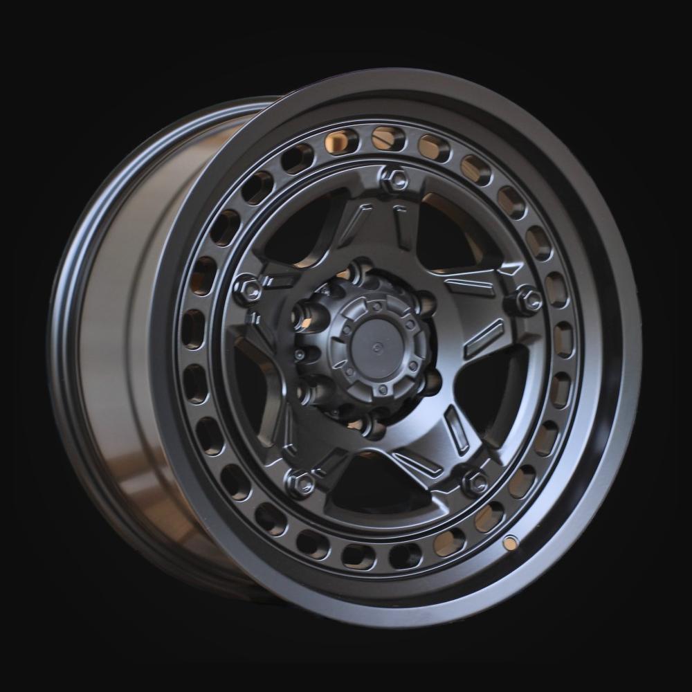 Wheel R18x9J  6X139.7  ET  0  110.1  JT186  Black Matt (BM)  For 4X4  (K3)