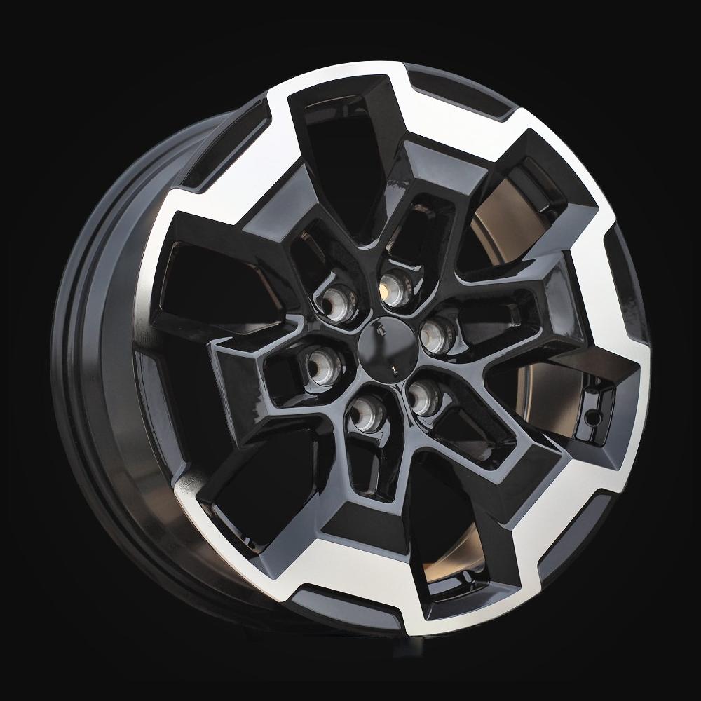 Wheel R18x7.5J  6X114.3  ET  30  66.1  L2279  Black Polished (MB)  For 4X4  (K3)