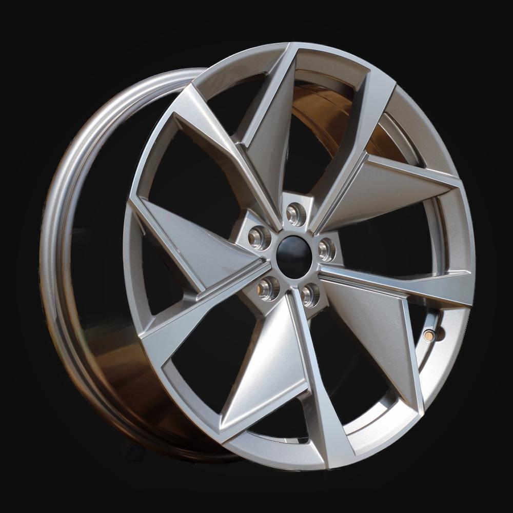 Ratlankis R20x8J  5X112  ET  45  57.1  I5638  Grey Polished (MG)  For SKODA  (Z5)  ((AKC 130 Eur))