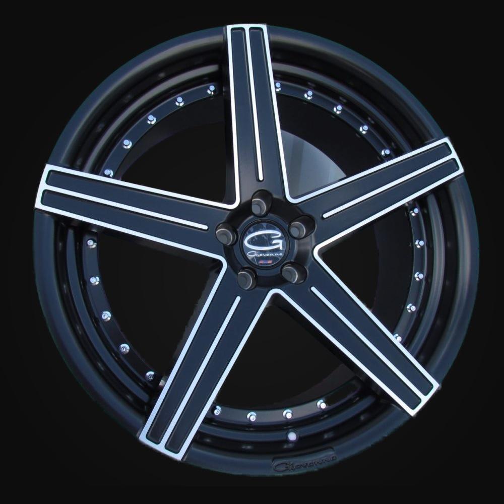 Wheel R22x9J  5X120  ET  30  74.1  LU960  (960229012M)  Black Polished (MB)  For BMW  (K3)  ((Rear+Front) Giovanna (AKC 140 Eur))