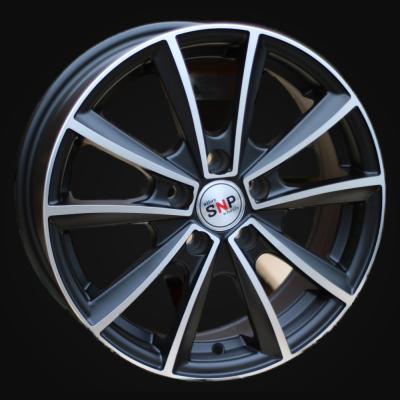 Wheel R15x6J  5X110  ET  39  73.1  M15  Black Polished Matt (MBM)  For RACIN  (K7)  ((AKC 55 Eur))