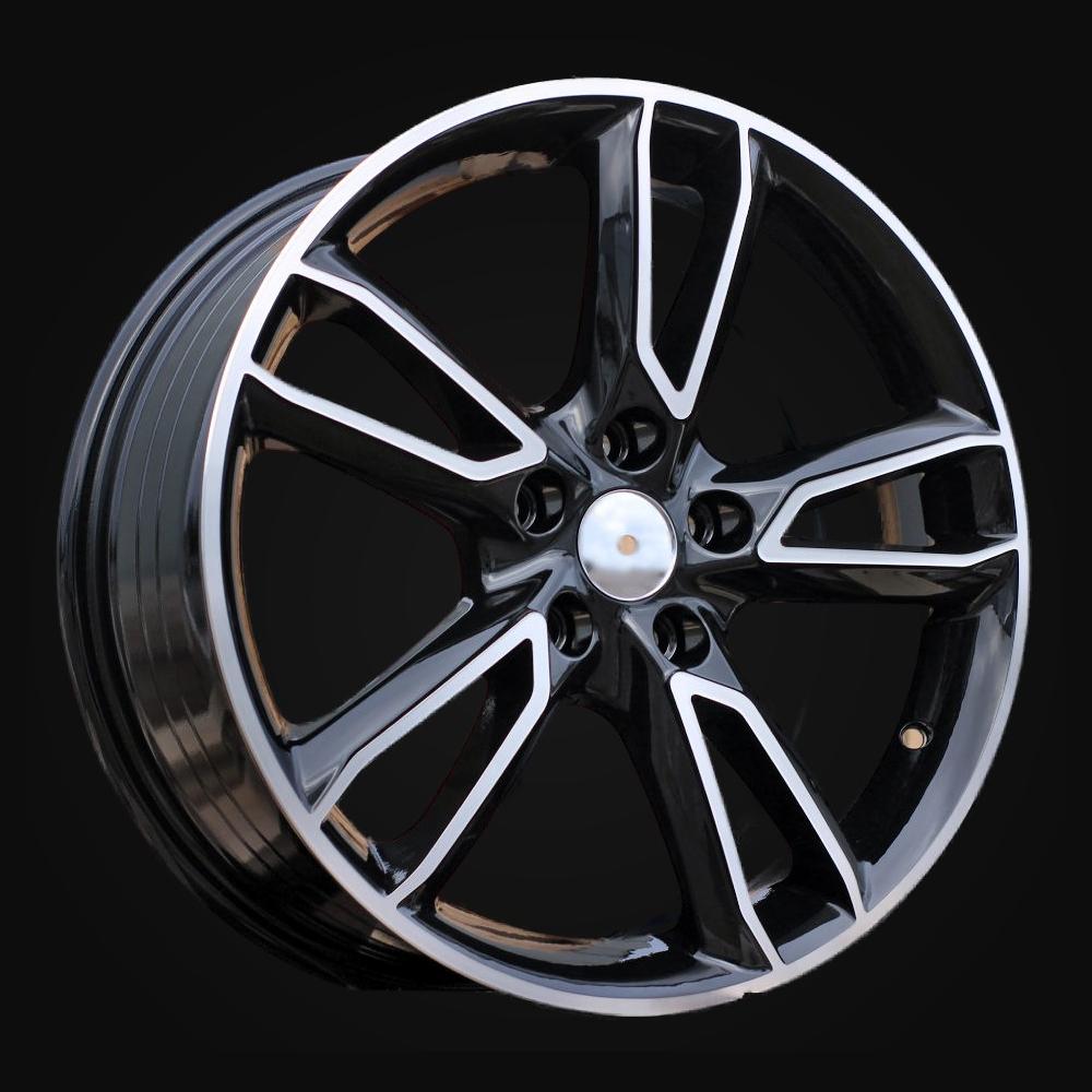 Wheel R18x7.5J  5X114.3  ET  48  67.1  M502  (FR560)  Black Polished (MB)  For MAZDA  (P1)