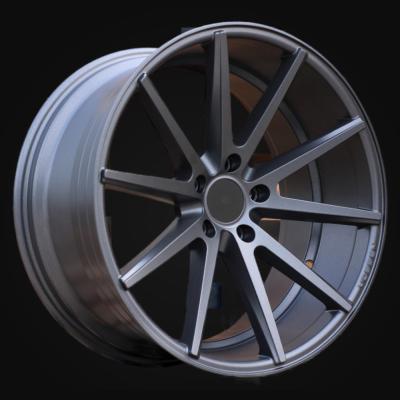 Wheel R20x10J  5X120  ET  38  72.6  QC1122  Grey Polished Matt (MGM)  For RACIN  (K3+A)  ((AKC 100 Eur) Style Vossen)