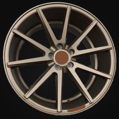 Wheel R19x8.5J  5X120  ET  33  72.6  QC1122  Dark Bronze Half Matt (YDHM)  For RACIN  (N)  ((AKC 70 Eur))