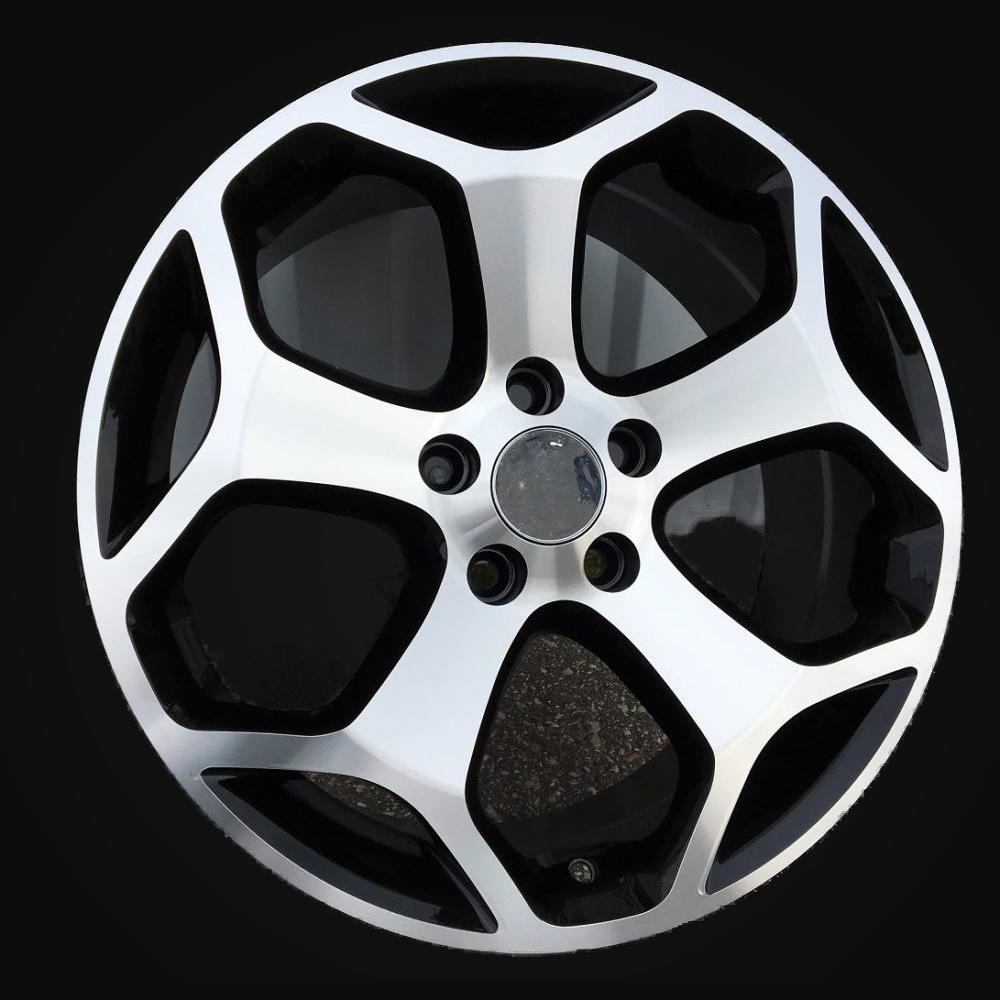 Wheel R17x7.5J  5X108  ET  50  63.4  QC507  Black Polished+Powder Coating (MBPC)  For FORD  (R)