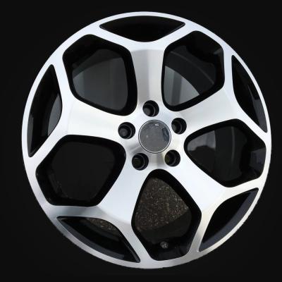 Wheel R17x7.5J  5X108  ET  50  63.4  QC507  Black Polished+Powder Coating (MBPC)  For FORD  (R)