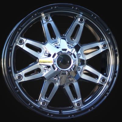 Wheel R17x8J  12X135/139  ET  0  110.1  QC801  Black Polished (MB)  For 4X4  (R)  ((AKC 80 Eur))