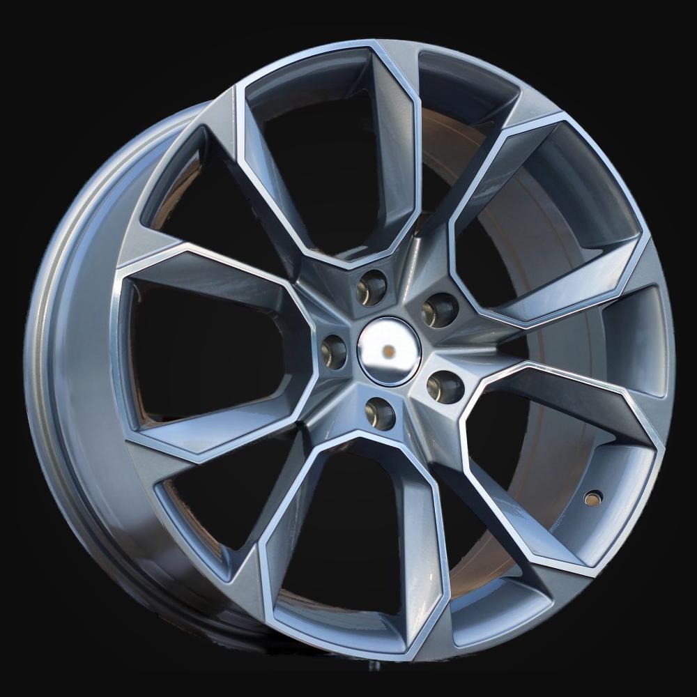 Wheel R17x7J  5X112  ET  40  57.1  SK516  (BK5278)  Grey Polished (MG)  For SKODA  (R+Z4)