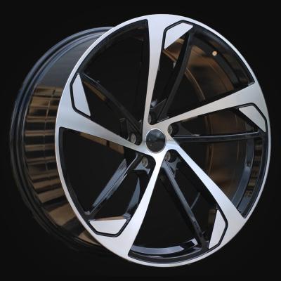 Wheel R18x8J  5X112  ET  35  66.5  XE139  (BK5366)  Black Polished (MB)  For AUD  (P2+K4)