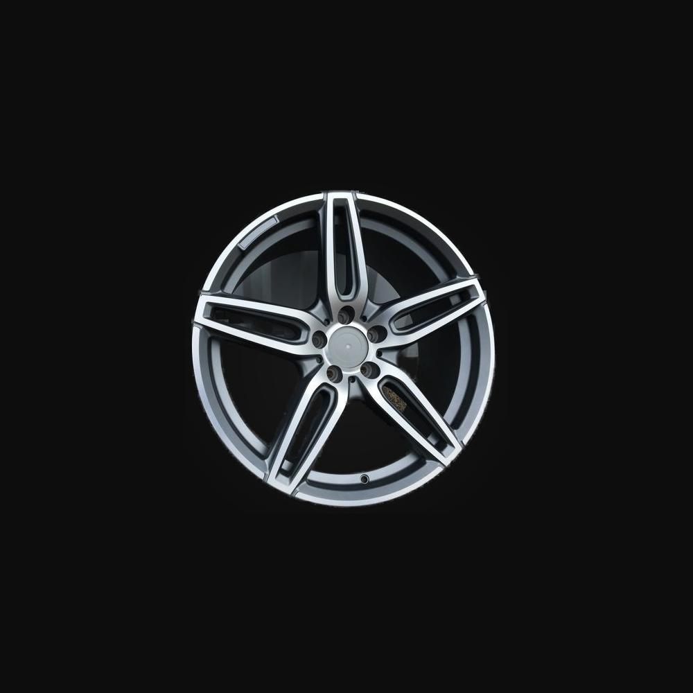 Wheel R19x9.5J  5X112  ET  43  66.6  XE225  Grey Polished (MG)  For MER  (N2)  ((AKC 90 Eur))