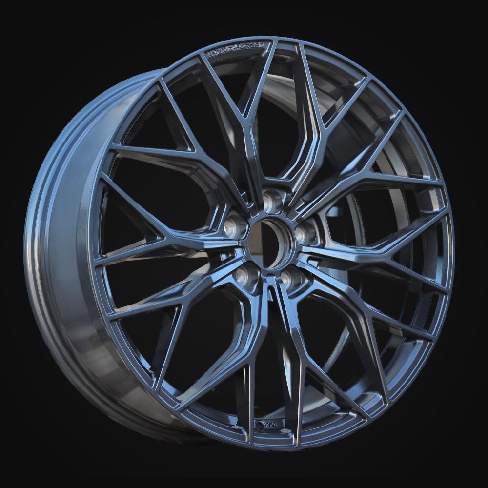 Wheel R20x8.5J  5X112  ET  45  66.6  H3134F  Gloss Carbon (GC)  For MER  (K3)  (HYBRID FORGED)