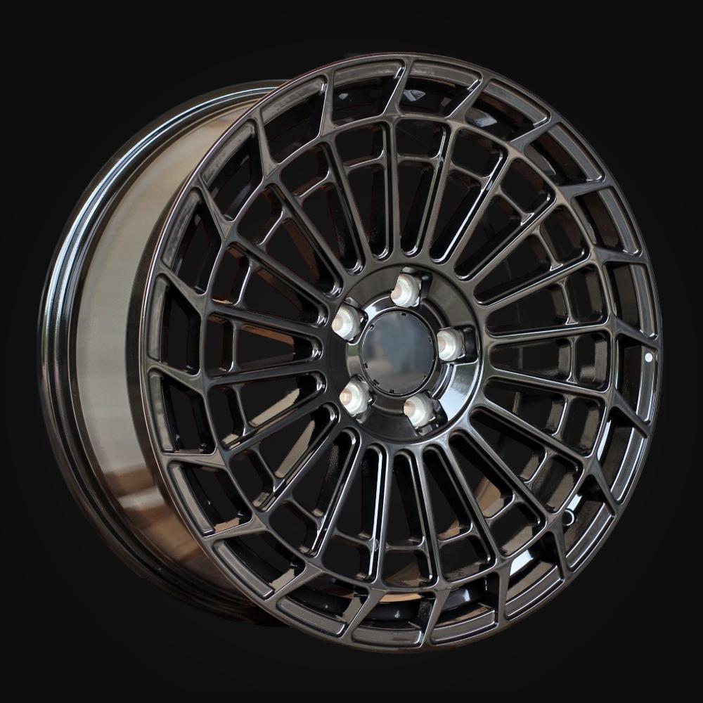 Wheel R19x8.5J  5X112  ET  36  66.6  H3140F  Black (BL)  For MER  (K7)  (HYBRID FORGED Rear+Front)