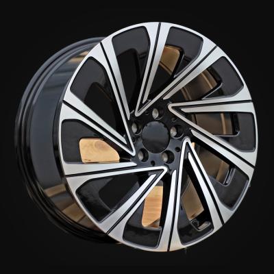 Wheel R19x9.5J  5X112  ET  51  66.6  H3141F  Black Polished (MB)  For MER  (K7)  (HYBRID FORGED New E class Rear+Front)