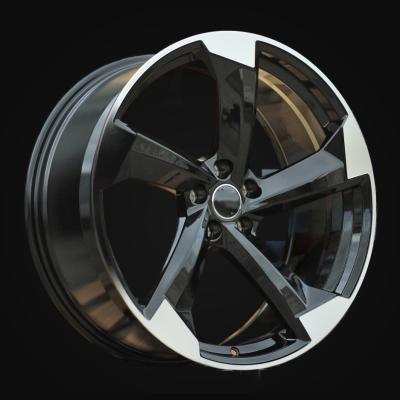 Wheel R19x8.5J  5X112  ET  35  66.45  H3388F  Black Polished (MB)  For AUD  (Z3)  (HYBRID FORGED)