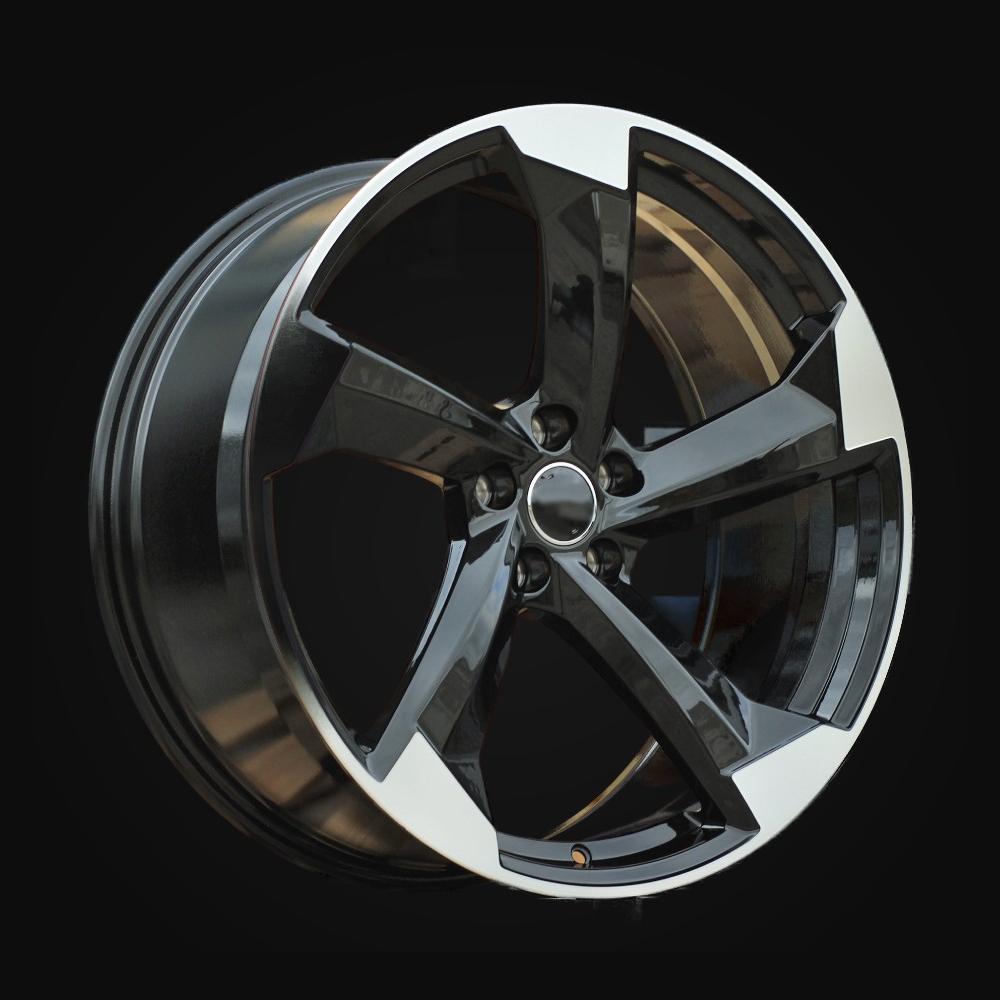 Wheel R21x9J  5X112  ET  25  66.45  H3388F  Black Polished (MB)  For AUD  (Z3)  (HYBRID FORGED)