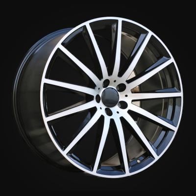 Wheel R22x9.5J  5X112  ET  45  66.6  H3524F  Black Polished (MB)  For MER  (Z3)  (HYBRID FORGED Rear+Front)