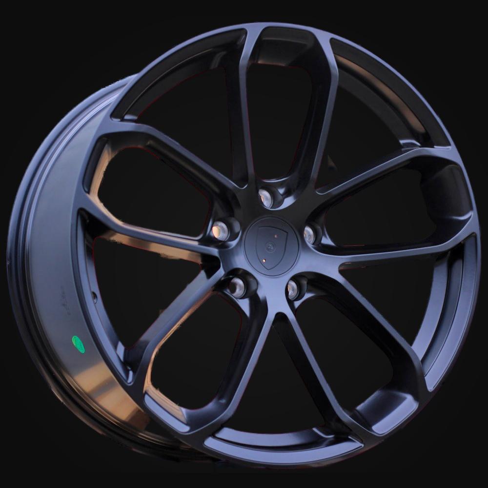 Wheel R20x9.5J  5X130  ET  45  71.6  H5084  (BYD1869)  Black Half Matt (BLHM)  For PORCH  (Z1+Z2)  (Rear+Front)