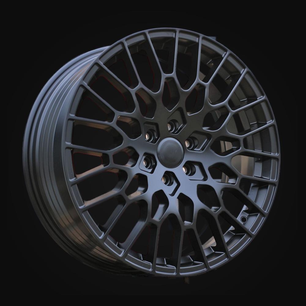 Wheel R20x8J  6X120  ET  48  74.6  HF2168  Satin Black (SB)  For FORD  (P2)  (HYBRID FORGED 1050KG)