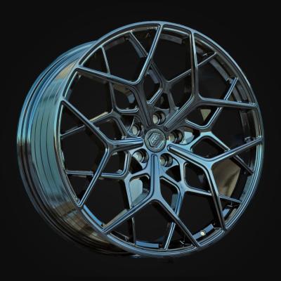 Wheel R23x10J  5X120  ET  38  72.6  HF5210  Gloss Black (GB)  For LAND  (P2)  (HYBRID FORGED)
