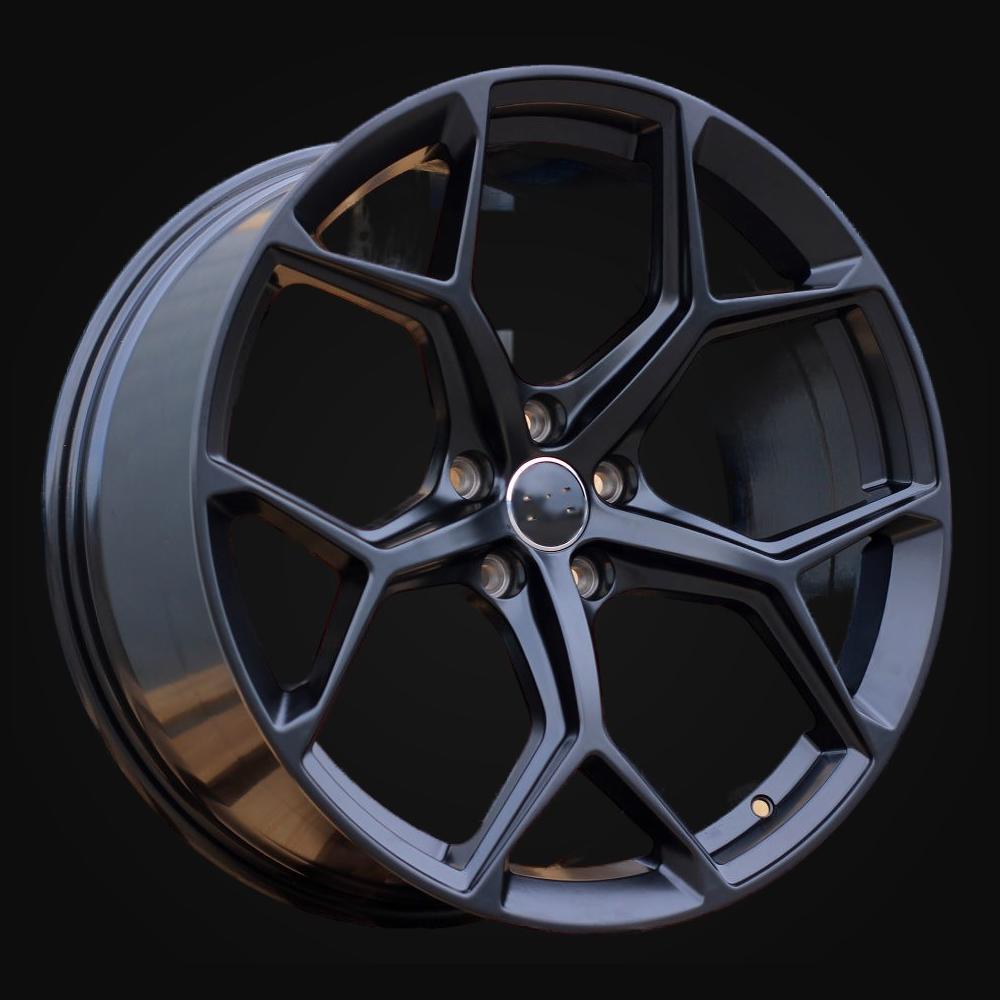 Wheel R22x10J  5X112  ET  19  66.5  I5598  (FBX112)  Black Half Matt (BLHM)  For AUD  (P2+Z6)  (HYBRID FORGED)