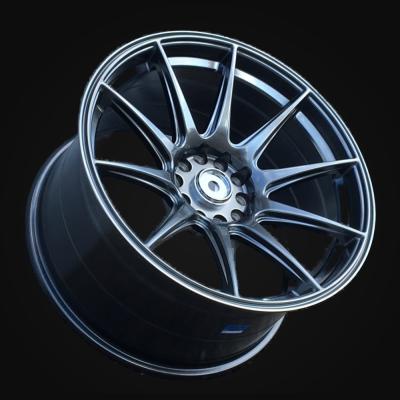 Wheel R19x10J  10X114/120  ET  30  72.6  XF266  Hyper Black (HB)  For RACIN  (P1)  ((AKC 110 Eur) REAR+FRONT)
