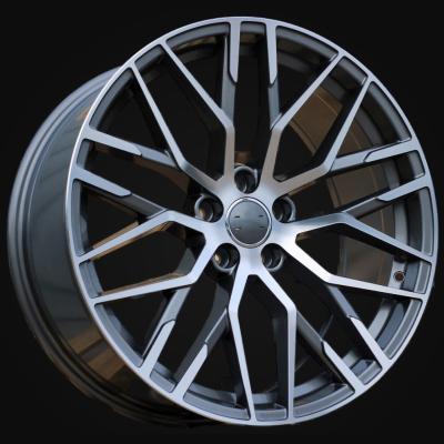 Wheel R19x8.5J  5X112  ET  40  66.5  XFE30  (FBX342)  Grey Polished (MG)  For AUD  (A+Z6)  (HYBRID FORGED)