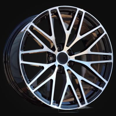 Wheel R20x10J  5X112  ET  19  66.5  XFRGW5697  Black Polished (MB)  For PORCH  (K3)  (FORGED (Rear+Front))