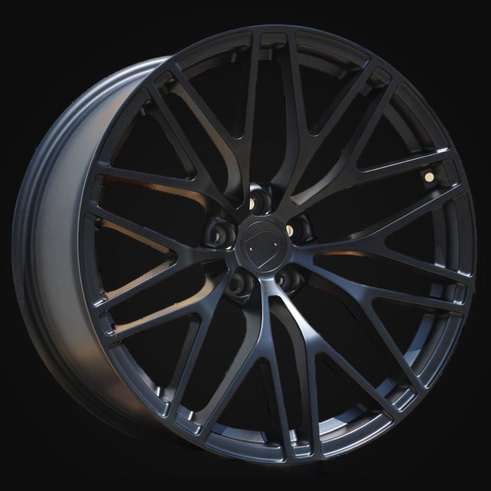 Wheel R20x9J  5X112  ET  26  66.5  XFRGW5697  Black Matt (BM)  For PORCH  (K3)  (FORGED (Rear+Front))