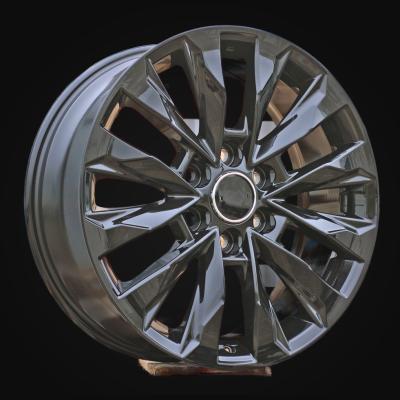 Wheel R18x7.5J  6X139.7  ET  60  95.1  Y0185  Black (BL)  For TOYOT  (Z4)