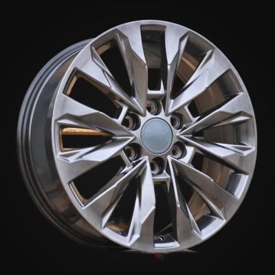 Wheel R18x8J  6X139.7  ET  25  106.1  Y0185  (H880F)  Black Polished (MB)  For TOYOT  (K7)  (HYBRID FORGED)