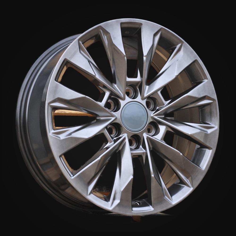 Wheel R20x8J  6X139.7  ET  60  95.1  Y0185  (H880FA)  Hyper Black (HB)  For TOYOT  (K7+Z7)  (HYBRID FORGED)