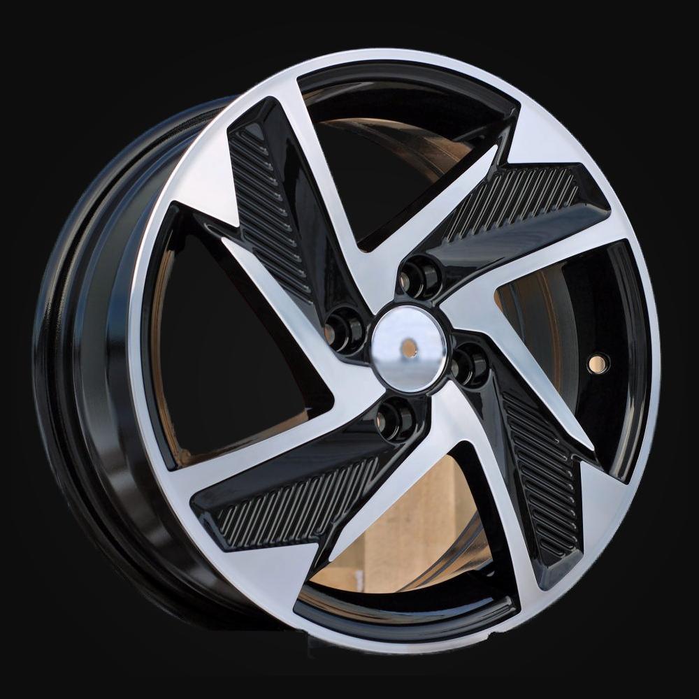 Wheel R15x6J  4X100  ET  48  54.1  Y1169  Black Polished (MB)  For HYUND  (R+L1)  (New Model)