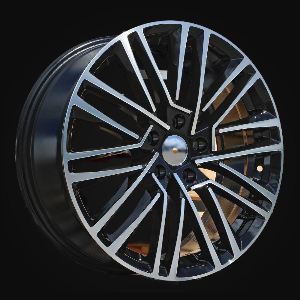 Wheel R18x7.5J  5X112  ET  48  57.1  Y1191  Black Polished (MB)  For SKODA  (K4)