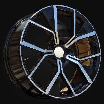 Wheel R20x8.5J  5X112  ET  38  57.1  Y1196  Black Polished (MB)  For VW  (K2+P)  (New Tiguan)