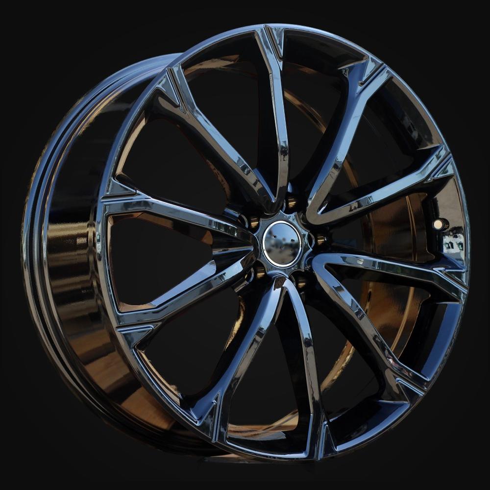 Wheel R21x8.5J  5X112  ET  38  66.5  Y1197  (YF5715)  Black (BL)  For AUD  (K7)  (HYBRID FORGED)