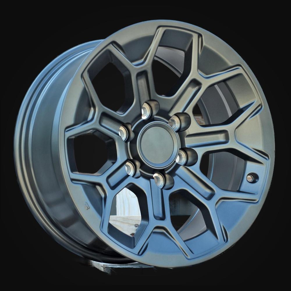 Wheel R17x8J  6X139.7  ET  5  106.1  Y1203  (H3015F)  Gun Metal Matt (GMM)  For TOYOT  (K7)  (HYBRID FORGED)