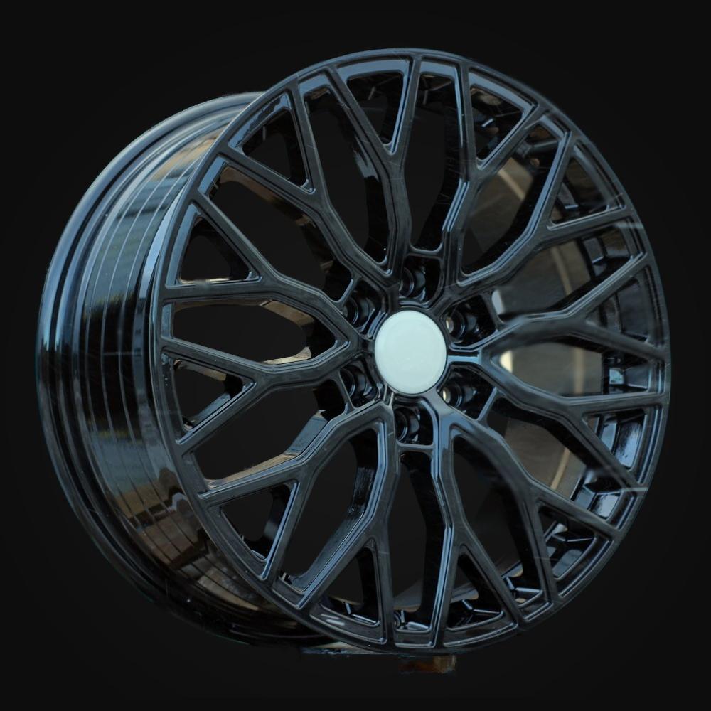 Wheel R19x8J  6X120  ET  48  74.6  YF0412  Black (BL)  For FORD  (Z7)  (HYBRID FORGED 1000kg)