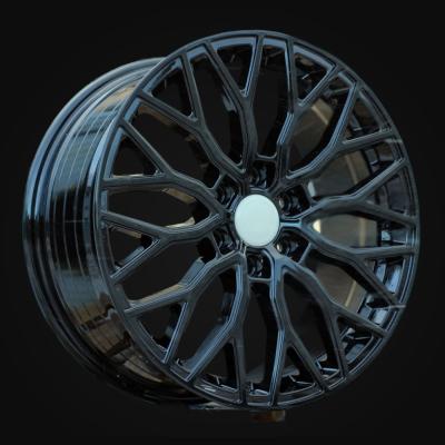 Wheel R19x8J  6X120  ET  48  74.6  YF0412  Black (BL)  For FORD  (Z7)  (HYBRID FORGED 1000kg)