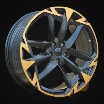 Wheel R20x8.5J  5X112  ET  38  57.1  YF3005  Black Polished Half Matt Cooper (MBHMC)  For CUPRA  (Z4)  ((AKC 135 Eur)HYBRID FORGED)