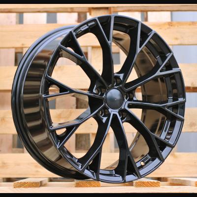 Wheel R19x7.5J  5X112  ET  51  57.1  3S1279  (YF5686)  Black Polished (MB)  For VW  (Z6)  (HYBRID FORGED New Model)