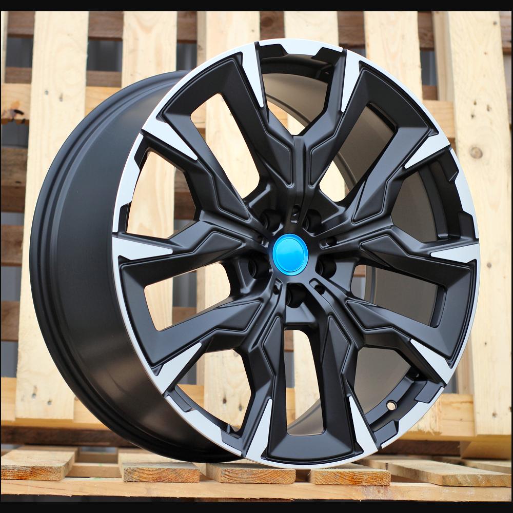Wheel R21x9.5J  5X112  ET  43  66.6  3S1349  Black Polished Half Matt (MBHM)  For BMW  (M)  (HYBRID FORGED Rear+Front)