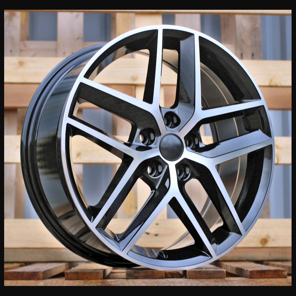 Wheel R18x7.5J  5X112  ET  51  57.1  B1426  Black Polished (MB)  For SEAT  (Z2)