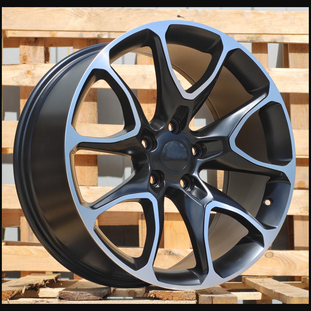 Wheel R20x9J  5X127  ET  40  71.5  B1790  Black Polished Half Matt (MBHM)  For JEEP  (Z6)