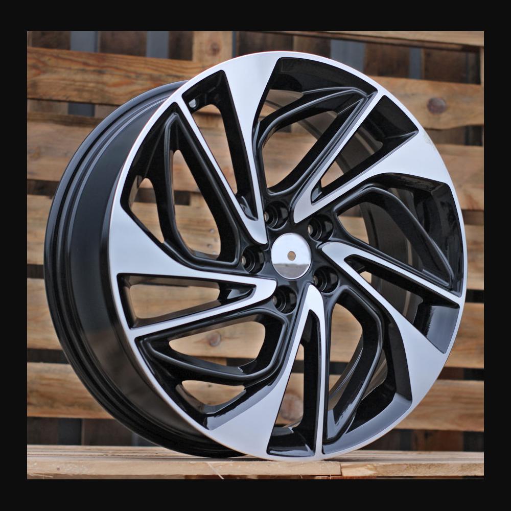 Wheel R16x6.5J  5X114.3  ET  45  67.1  B5518  (FE189)  Black Polished (MB)  For HYUND  (Z6)