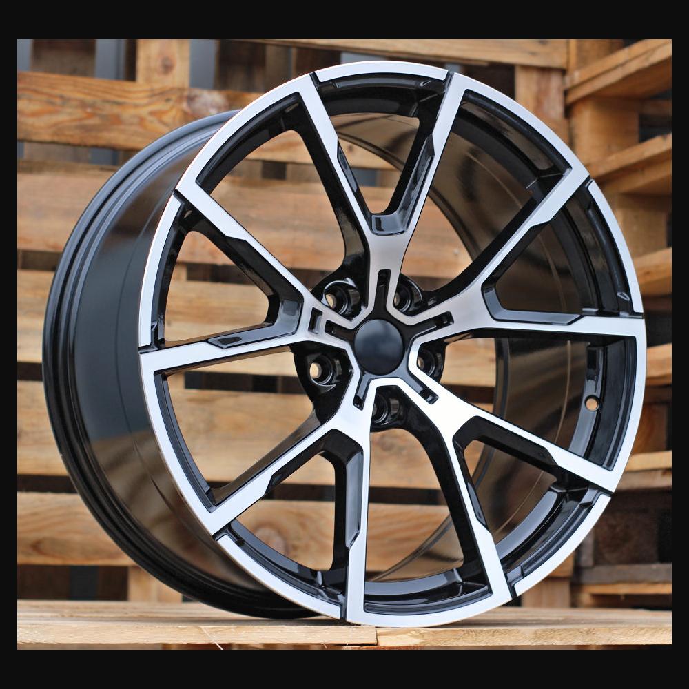 Wheel R20x10J  5X112  ET  40  66.6  B5601  Black Polished (MB)  For BMW  (K4)  (Rear+Front)