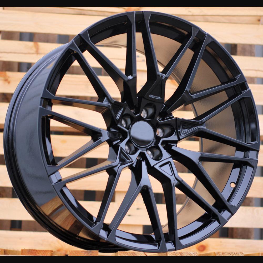 Wheel R21x11J  5X112  ET  37  66.6  B5771  (B16/HE5063)  Black (BL)  For BMW  (P1)  (Rear+Front)