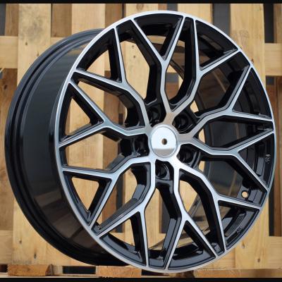 Wheel R18x8J  5X114.3  ET  40  73.1  B5812  Black Polished (MB)  For RACIN  (P2+P)  (Style Vossen)