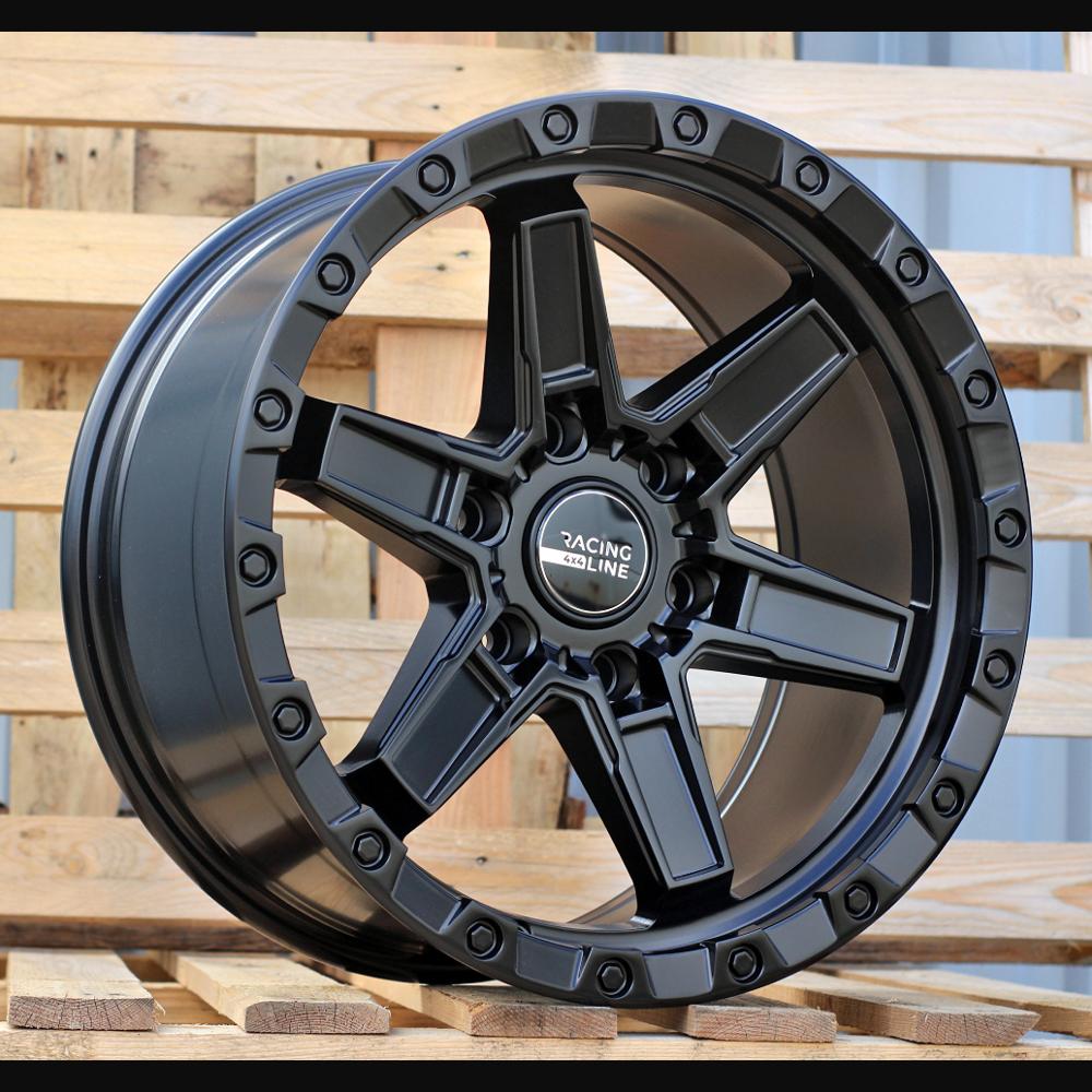 Wheel R18x9J  6X139.7  ET  10  110.1  B5840  Black Half Matt (BLHM)  For 4X4  (K4)